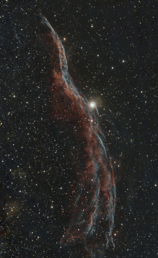 Cirrusnebel NGC 6960 Der Cirrusnebel NGC 6960 ist der westliche und nur ein Teil der gesamten Cirrusnebel-Gruppe.
